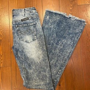 Cowgirl tuff flare/wide leg